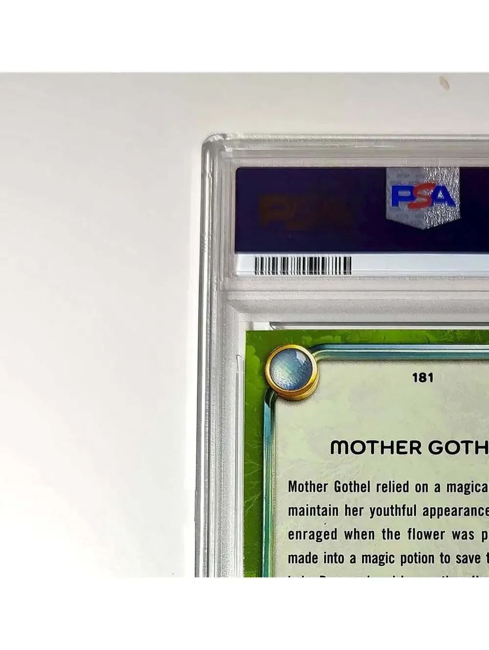 Mother Gothel 2025 Topps Disney Wonder #181 Card Tangled PSA 9